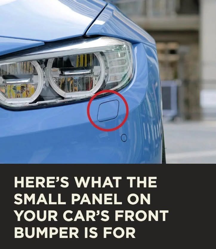 What Is That Small Panel on Your Car’s Front Bumper? The Hidden Feature Every Driver Should Know About